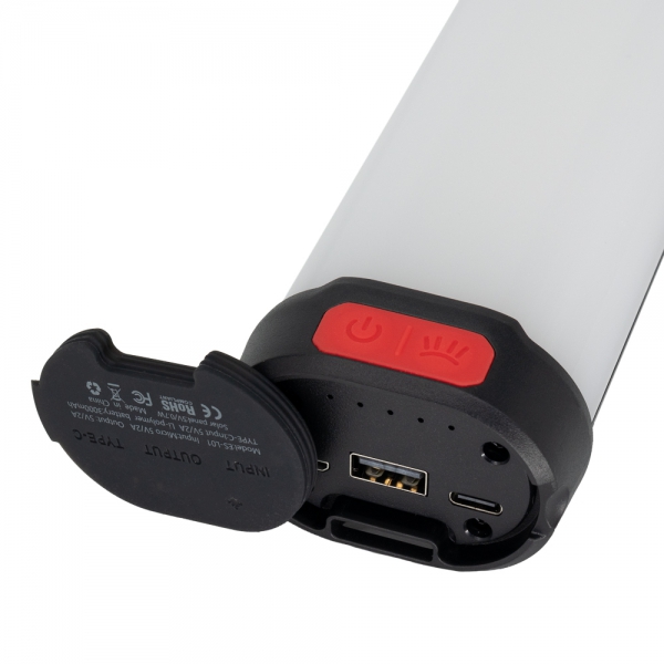 Latarka solarna z power bankiem ES982 3000 mAh
