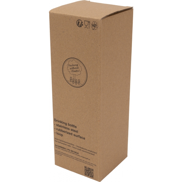 Butelka stalowa soft touch OSTRAVA 750 ml