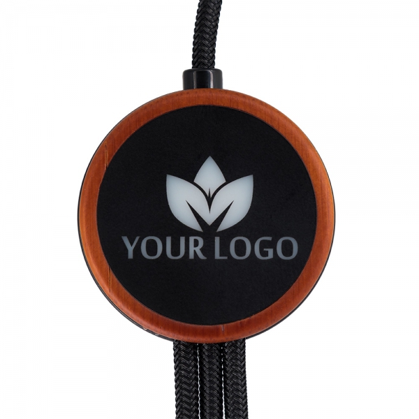 Kabel 3w1 z podświetlanym logo, LH-ZM04