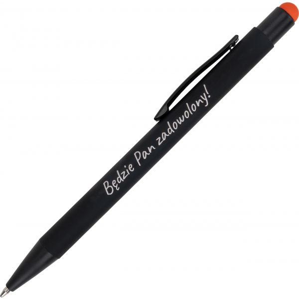 Długopis metalowy touch pen soft touch OHARA