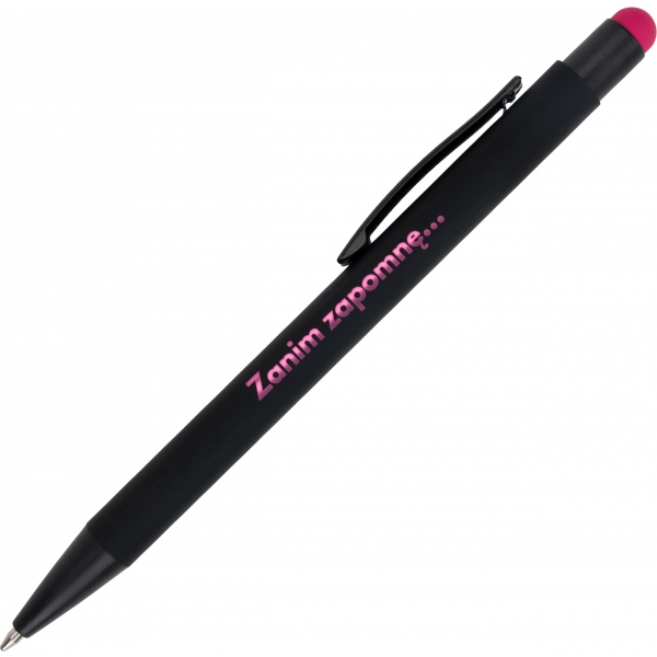 Długopis metalowy touch pen soft touch OHARA
