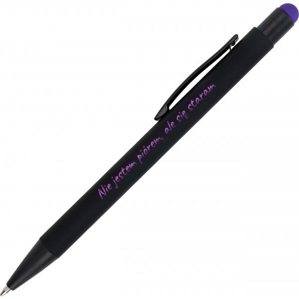 Długopis metalowy touch pen soft touch OHARA
