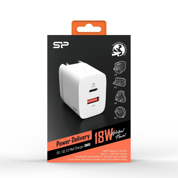 Ładowarka sieciowa QM16 SILICON POWER