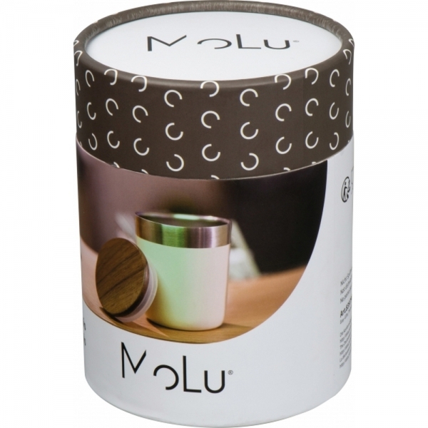 Kubek termiczny stalowy z recyklingu PORTOFINO MoLu 300 ml