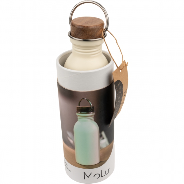 Butelka stalowa z recyklingu IBIZA MoLu 500 ml