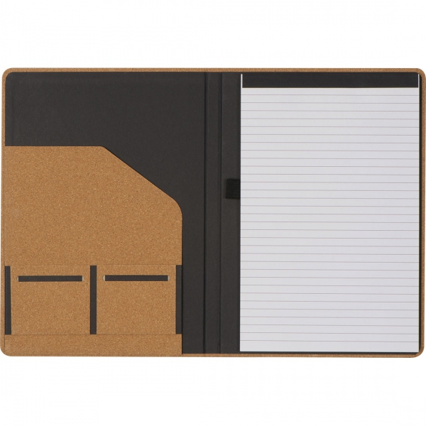Folder A4 w linie z papieru z recyklingu SYRACUSE
