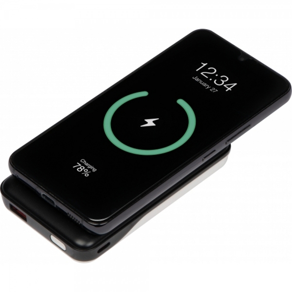 Power bank 10000 mAh z ładowarką indukcyjną VENTURA
