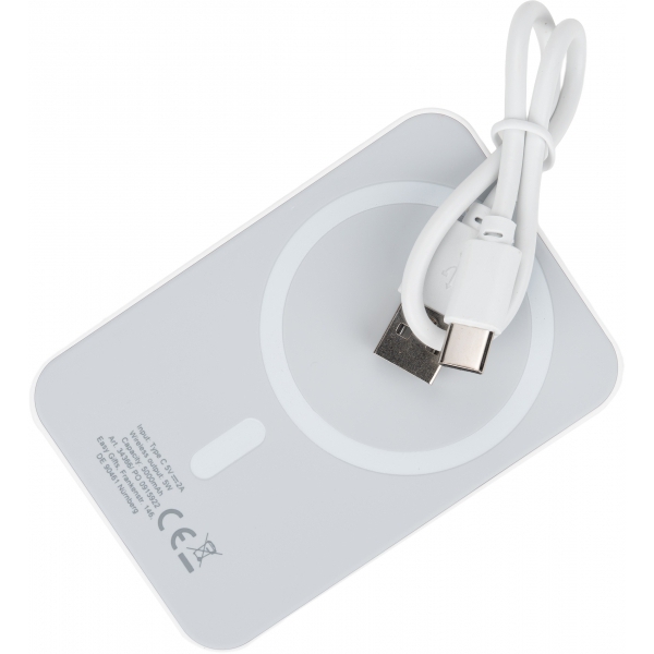 Power bank 5000 mAh z ładowarką indukcyjną WELS