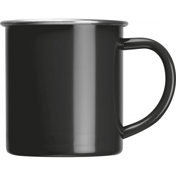 Kubek stalowy TREZZO 350 ml
