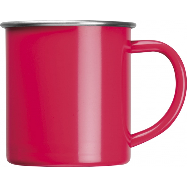 Kubek stalowy TREZZO 350 ml
