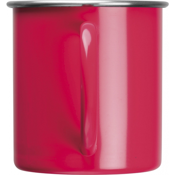 Kubek stalowy TREZZO 350 ml