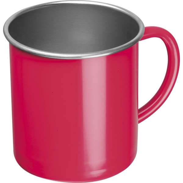 Kubek stalowy TREZZO 350 ml