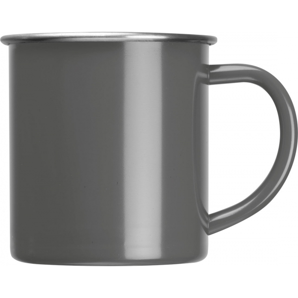 Kubek stalowy TREZZO 350 ml