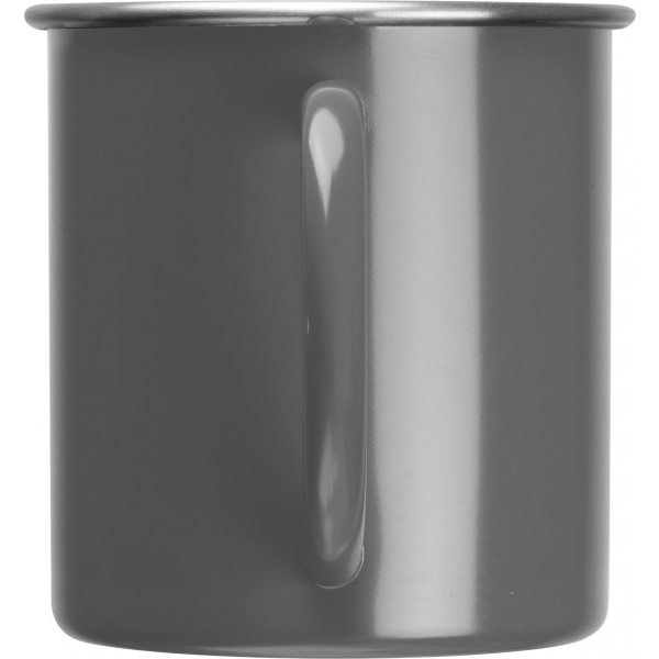 Kubek stalowy TREZZO 350 ml