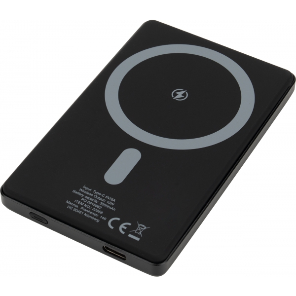 Power bank 5000 mAh z ładowarką indukcyjną Magsafe OLIMPIA