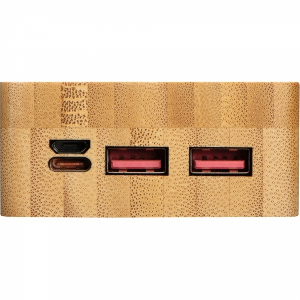 Power bank 20000 mAh bambusowy VALERIA