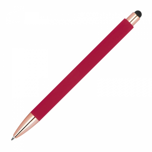 Długopis plastikowy soft touch LENA
