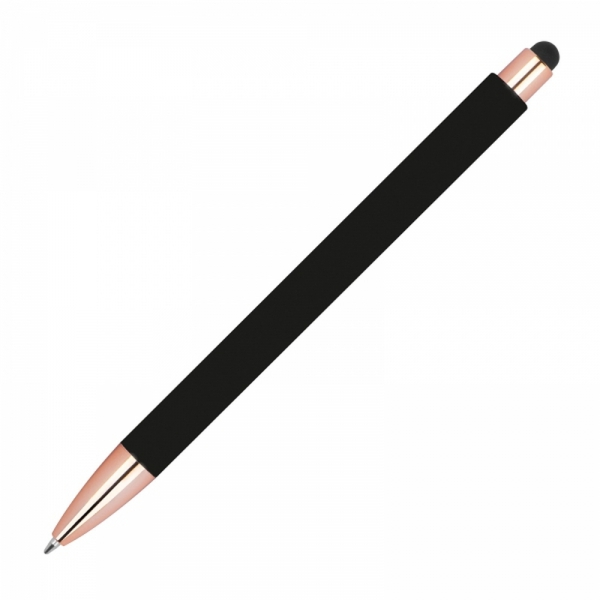 Długopis plastikowy soft touch LENA