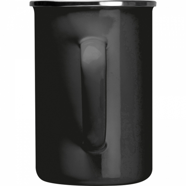 Kubek metalowy emaliowany 550 ml GENE