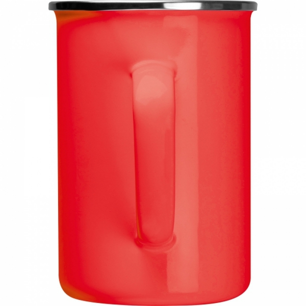 Kubek metalowy emaliowany 550 ml GENE