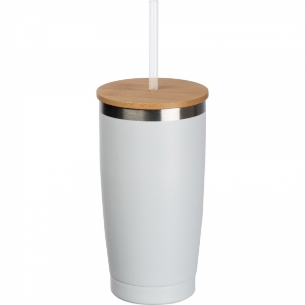 Kubek termiczny ze słomką 500 ml RODRIGO