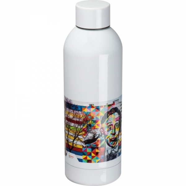 Butelka termiczna stalowa 550 ml ze stali z recyklingu SARA 500 ml