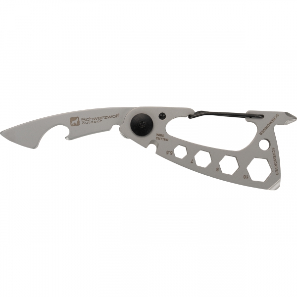 Brelok wielofunkcyjny BURUNDI Schwarzwolf