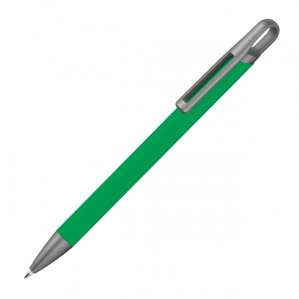 Długopis aluminiowy z recyklingu półżelowy KAROLINE