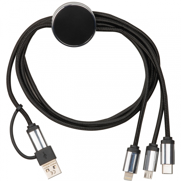 Kabel do ładowania 4w1, podświetlany