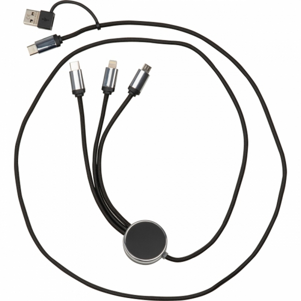 Kabel do ładowania 4w1, podświetlany INGE