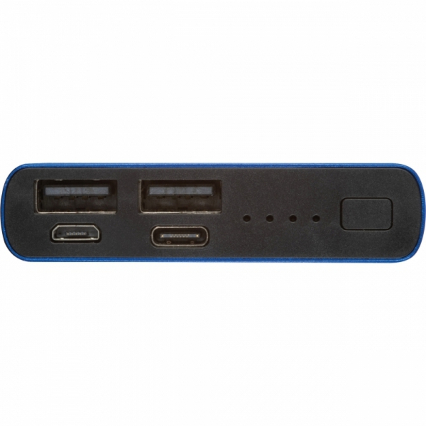 Power bank 10000 mAh z aluminium z recyklingu GIORGIA
