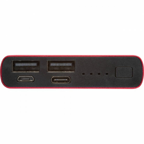 Power bank 10000 mAh z aluminium z recyklingu GIORGIA