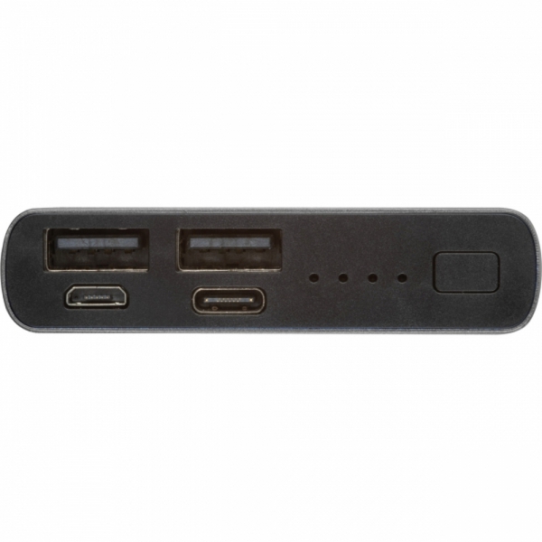 Power bank 10000 mAh z aluminium z recyklingu GIORGIA