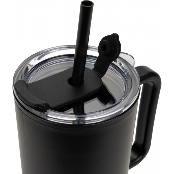 Kubek ze słomką XXL 1200 ml TEODORA