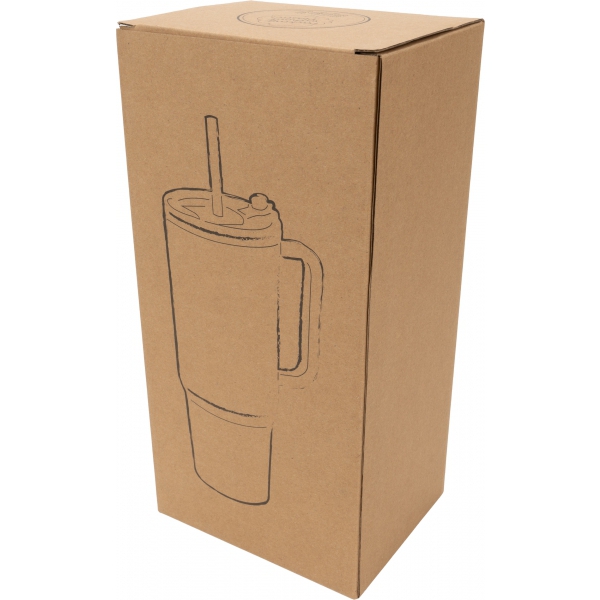 Kubek ze słomką XXL 1200 ml TEODORA