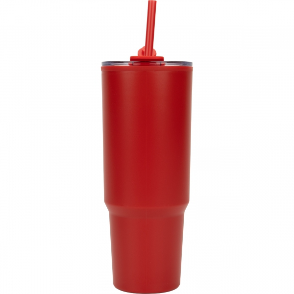 Kubek ze słomką XXL 1200 ml TEODORA