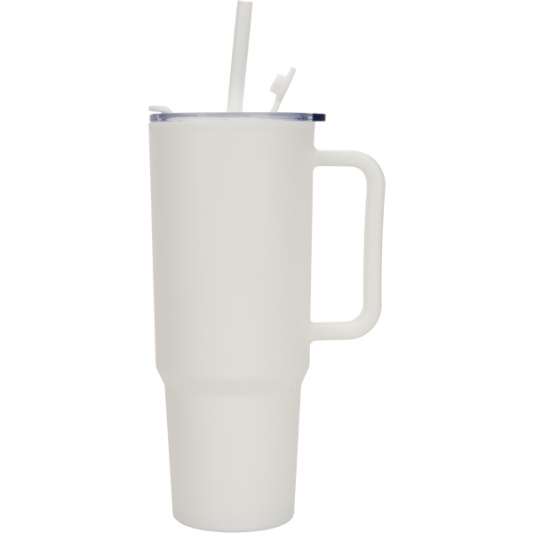 Kubek ze słomką XXL 1200 ml TEODORA