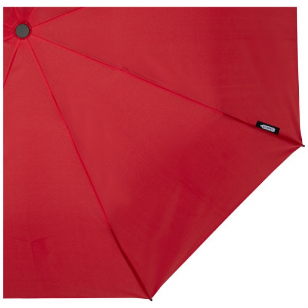 Składany wiatroodporny parasol 51 cm z PET z recyklingu Birgit