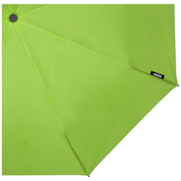 Składany wiatroodporny parasol 51 cm z PET z recyklingu Birgit