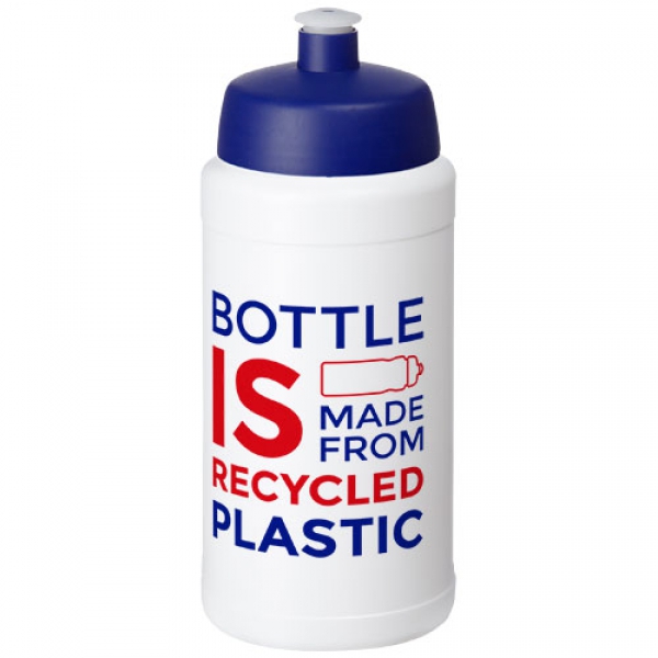 Baseline 500 ml butelka sportowa z recyklingu