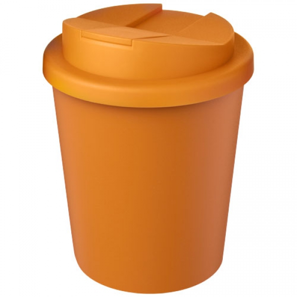 Kubek Americano® Espresso Eco z recyklingu o pojemności 250 ml z pokrywą odporną na zalanie 