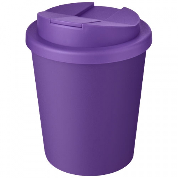 Kubek Americano® Espresso Eco z recyklingu o pojemności 250 ml z pokrywą odporną na zalanie 