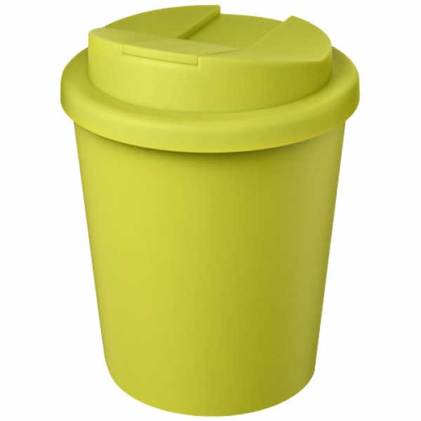 Kubek Americano® Espresso Eco z recyklingu o pojemności 250 ml z pokrywą odporną na zalanie 