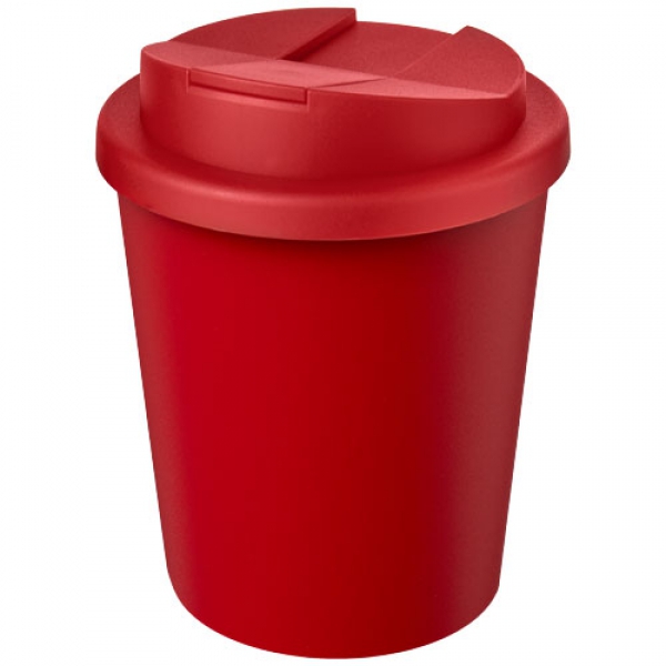 Kubek Americano® Espresso Eco z recyklingu o pojemności 250 ml z pokrywą odporną na zalanie 