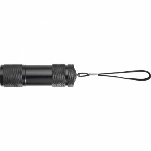 Latarka metalowa 9 LED DUNCAN