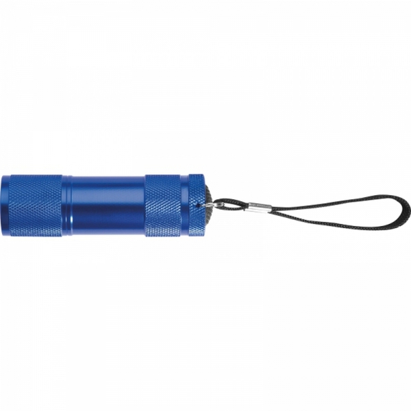 Latarka metalowa 9 LED DUNCAN