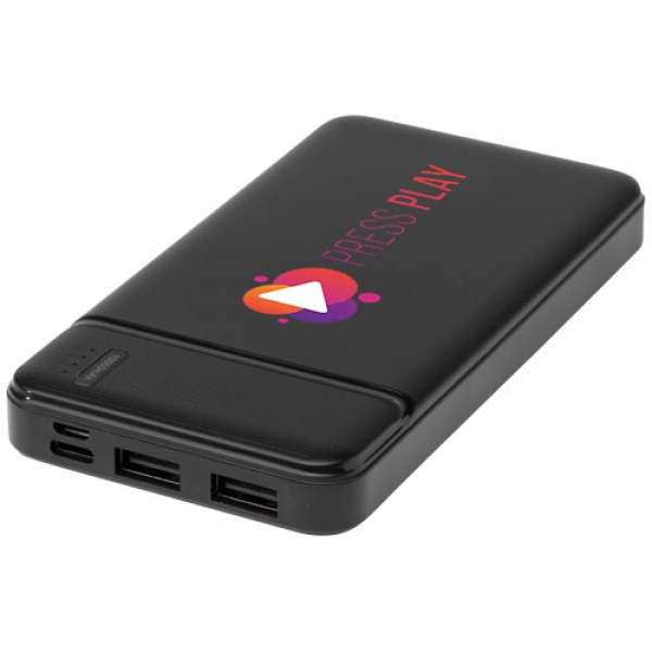Loop powerbank o pojemności 10 000 mAh z tworzyw sztucznych pochodzących z recyklingu 