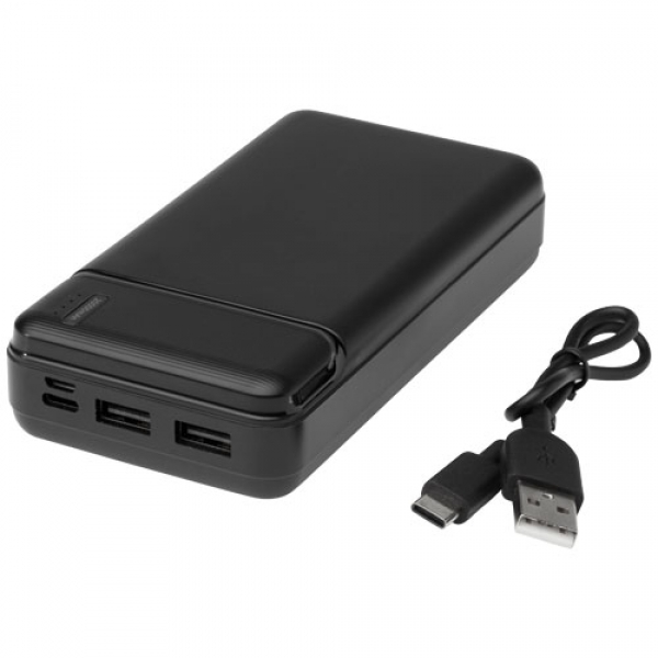 Loop powerbank o pojemności 20 000 mAh z tworzyw sztucznych pochodzących z recyklingu 