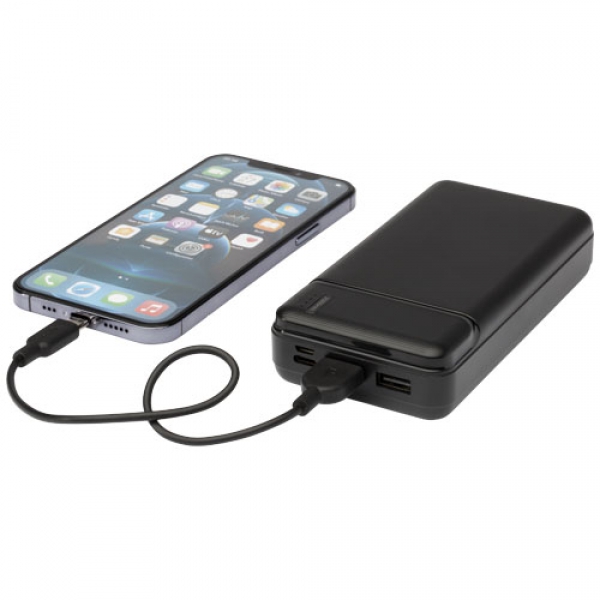Loop powerbank o pojemności 20 000 mAh z tworzyw sztucznych pochodzących z recyklingu 
