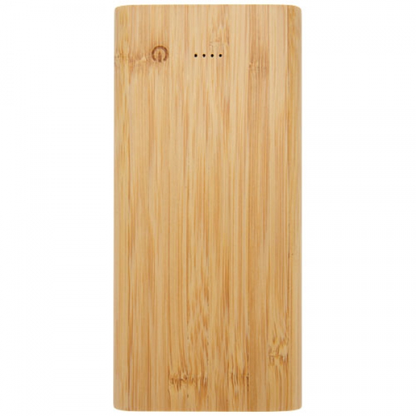 Powerbank Tulda o pojemności 10,000 mAh wykonany z bambusa